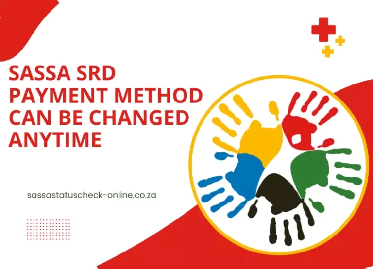 SASSA Change Payment Method Online