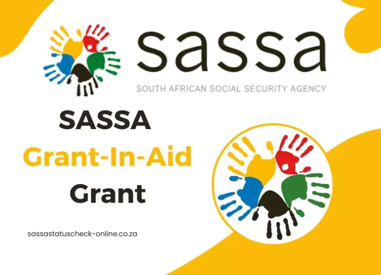 SASSA Grant-In-Aid
