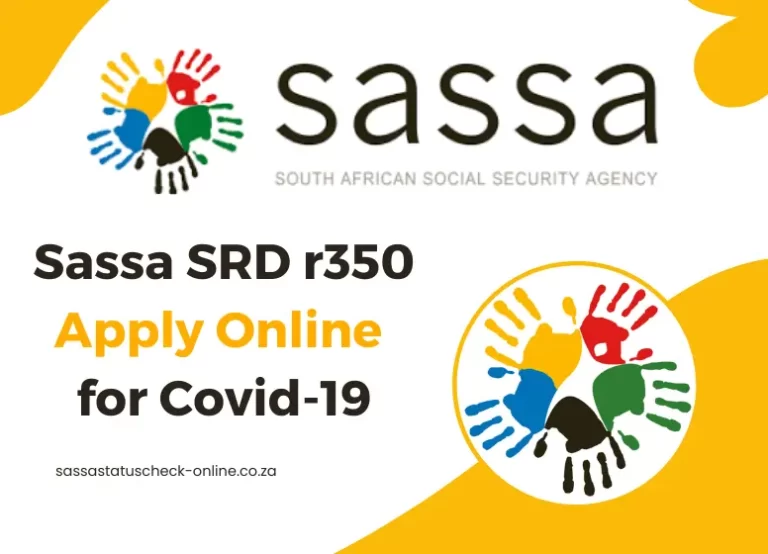 Sassa SRD r350 Apply Online for Covid-19